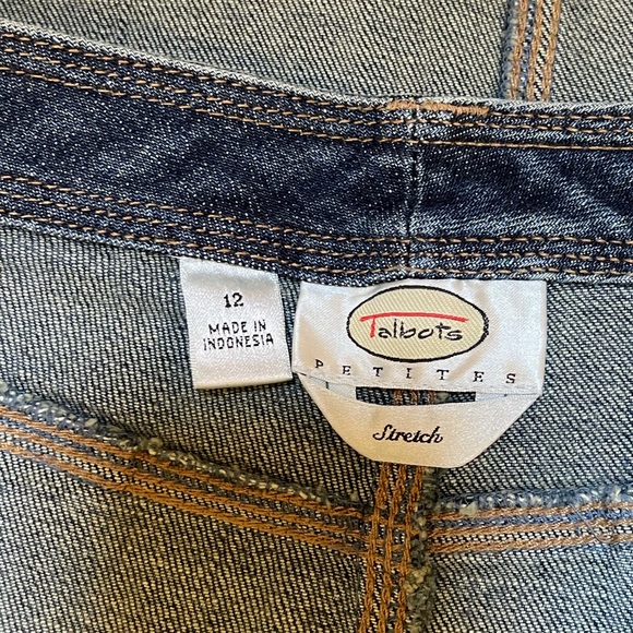Talbots denim skirt - Picture 5 of 8